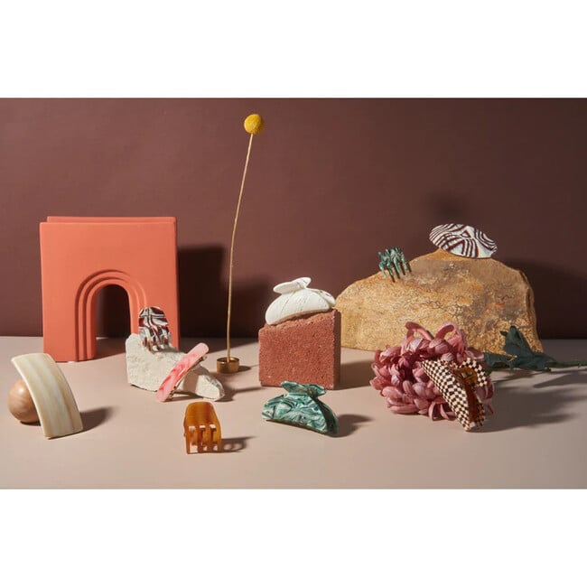 Midi Heirloom Claw, Blonde Tortoise