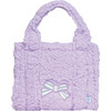 Sherpa Tote Bag with Matching Coin Purse, Bows - Bags - 1 - thumbnail