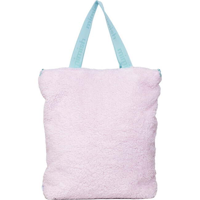 Snuggle Tote XL, Cotton Candy Pink/ Fair Aqua - Bags - 3