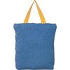 Snuggle Tote XL, Hudson Bay Blue/ Goldenrod - Bags - 3
