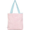 Color Block Tote – Corduroy & Sherpa Bag with Double Pockets + Cozy Coin Purse - Cotton Candy Pink - Bags - 3 - thumbnail