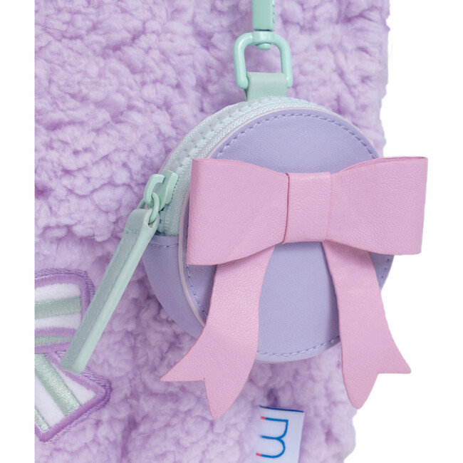 Sherpa Tote Bag with Matching Coin Purse, Bows - Bags - 6