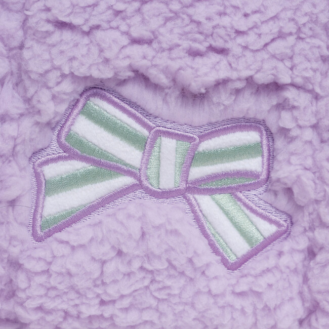 Sherpa Tote Bag with Matching Coin Purse, Bows - Bags - 7