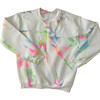 Kids & Youth Tie Dye Neon Sweatshirt w/ Stars - Loungewear - 1 - thumbnail