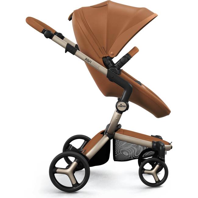 Xari Max Stroller, Champagne / Camel / Black - Single Strollers - 3