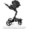 Xari Max Stroller, Black / Snow White / Black - Single Strollers - 2