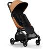 Miro Stroller, Mocha Cream - Single Strollers - 1 - thumbnail