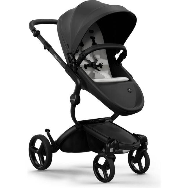 Xari Max Stroller, Black / Black / Stone White - Single Strollers - 3