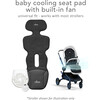 Flo Baby Cooling Seat Liner, Lollipop Black - Stroller Accessories - 2