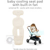Flo Baby Cooling Seat Liner, Donut Beige - Stroller Accessories - 3