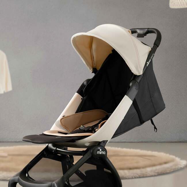 Miro Stroller, White - Single Strollers - 4