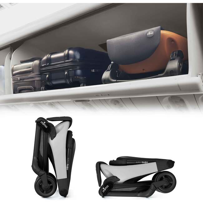 Miro Stroller, White - Single Strollers - 5