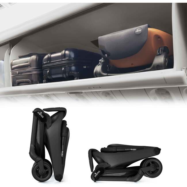 Miro Stroller, Black - Single Strollers - 5