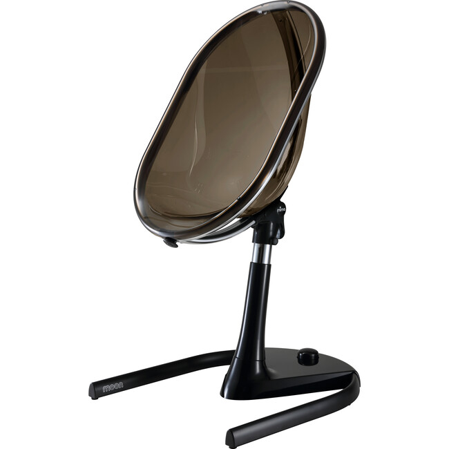 Moon High Chair, Black / Camel - Highchairs - 5