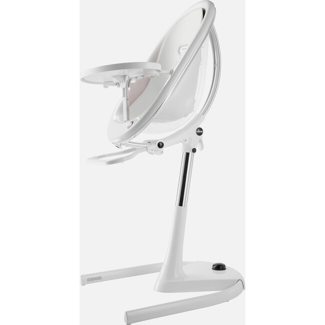 Moon High Chair, White / White