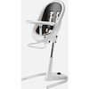 Moon High Chair, White / Black - Highchairs - 1 - thumbnail