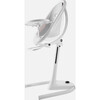 Moon High Chair, White / Silver - Highchairs - 2