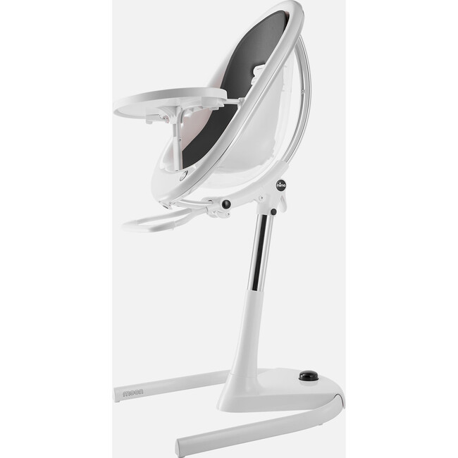 Moon High Chair, White / Black