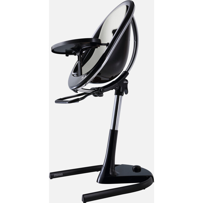 Moon High Chair, Black / White