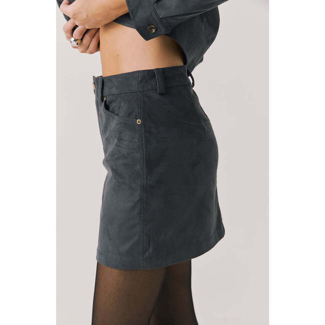 Brooke True Black Mini Skirt