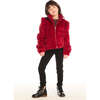 Puff Sleeve Rouge Jacket - Jackets - 1 - thumbnail
