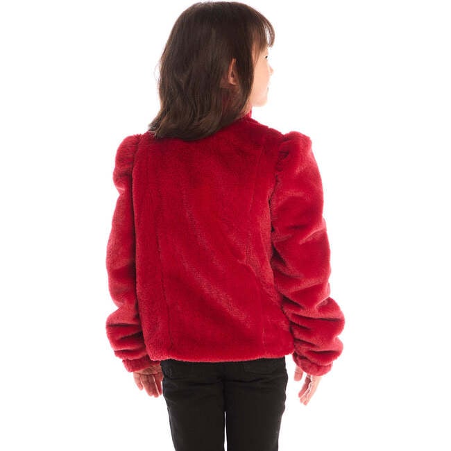 Puff Sleeve Rouge Jacket - Jackets - 4