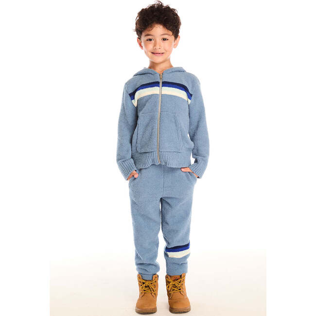 Paxton Tahoe Blue Zip Up Hoodie - Sweatshirts - 5