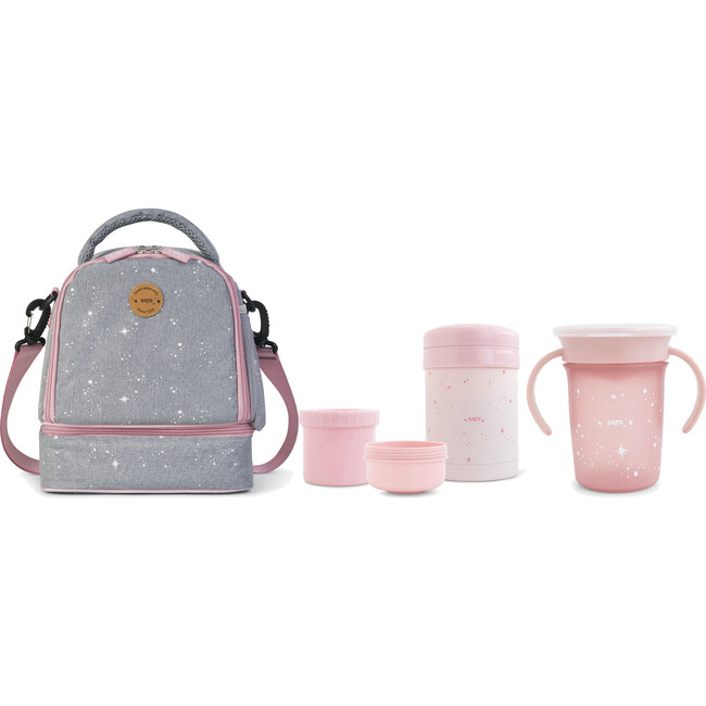 Galaxy Travel Lunch Set,Pink