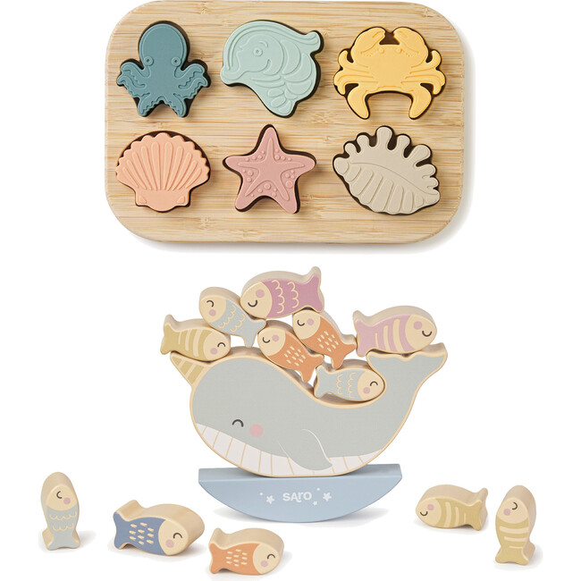 Seaside Balance & Puzzle Set