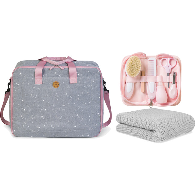 The Deluxe Welcome Home Newborn Gift, Galaxy Pink