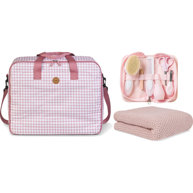 The Deluxe Welcome Home Newborn Gift, Baby Pink