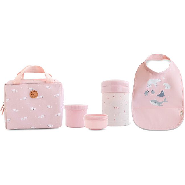 Polaris Meal Prep and Travel Bundle, Dusty Pink