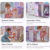 Olivia's Little World Wood Doll Nursery with Cradle, Sink & Closet - Doll Accessories - 3 - thumbnail