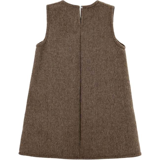 Wool Dress & Jacket Set, Brown - Mixed Apparel Set - 3