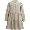 Tiered Modest Dress, Beige - Dresses - 2