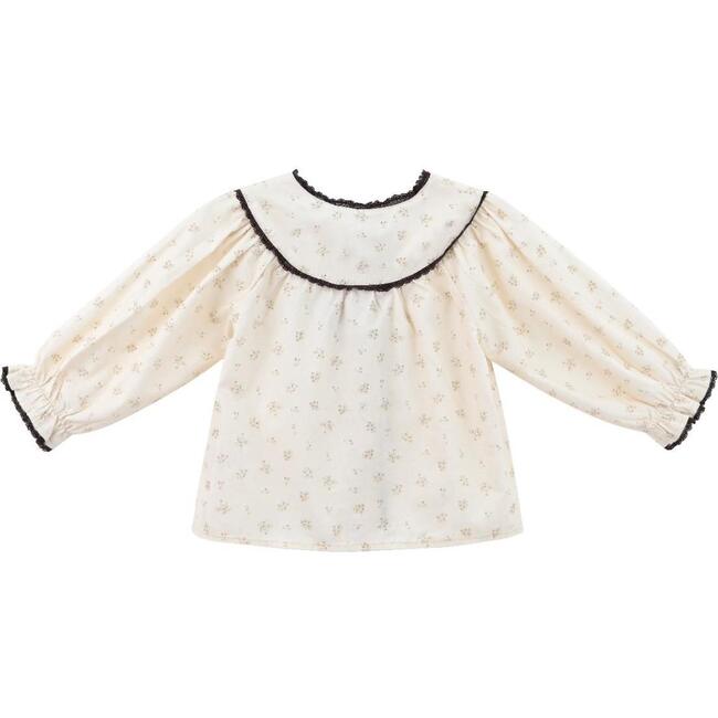 Set with Lace Detail, Brown - Mixed Apparel Set - 3