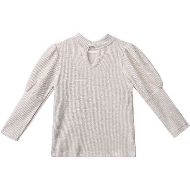 Lace-Layered Tunic Set, Grey - Mixed Apparel Set - 3