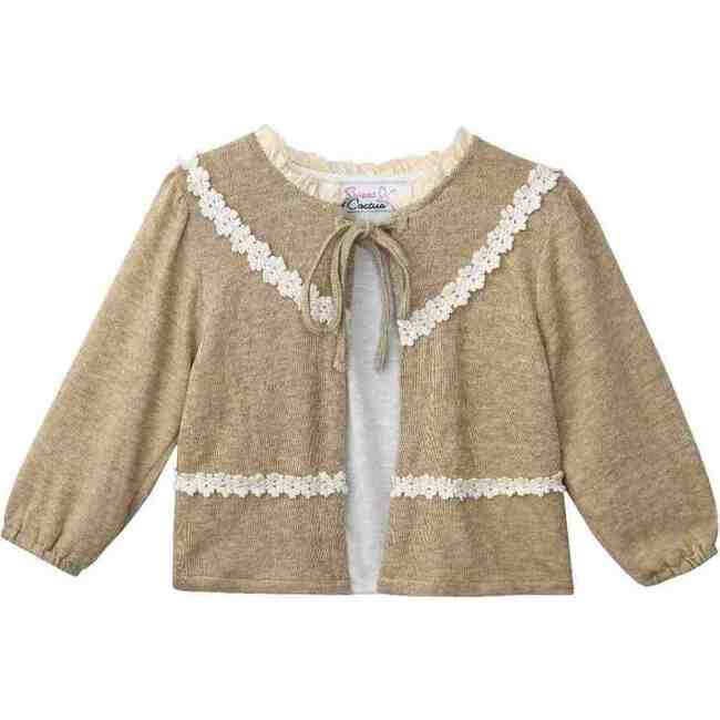 Lace & Tulle Set, Brown