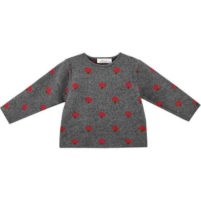 Apple Knit Set, Grey