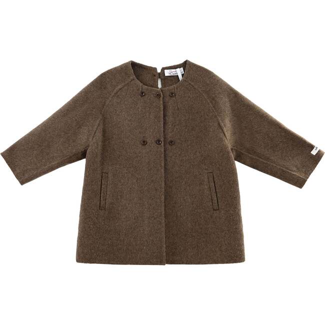 Classic Wool Coat, Brown