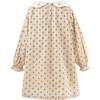 Floral Smocked Dress, Beige - Dresses - 3