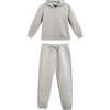 Tracksuit Set, Grey - Suits & Separates - 1 - thumbnail