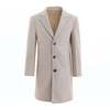 Wool Overcoat, Beige - Wool Coats - 1 - thumbnail