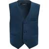 Vest Bow Tie Set, Navy - Vests - 2 - thumbnail