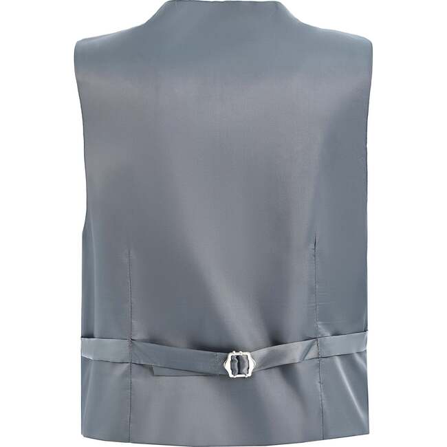 Vest Bow Tie Set, Grey - Vests - 3