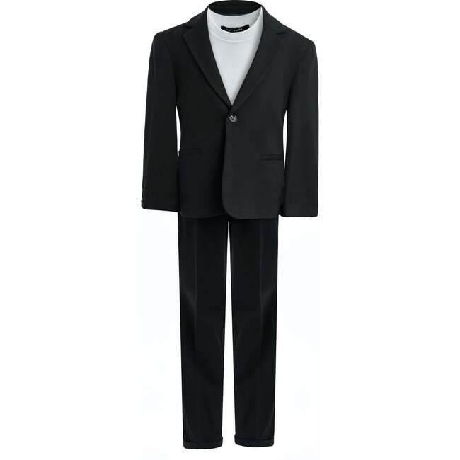 Slim-Fit Suit Set, Black