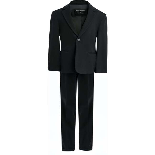 Slim-Fit Suit Set, Black