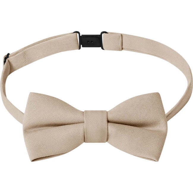 Vest & Bow Tie Set, Beige - Vests - 4