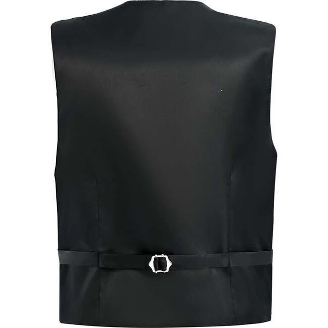Vest Bow Tie Set, Black - Vests - 3