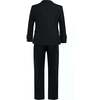 Slim-Fit Suit Set, Black - Suits & Separates - 3 - thumbnail
